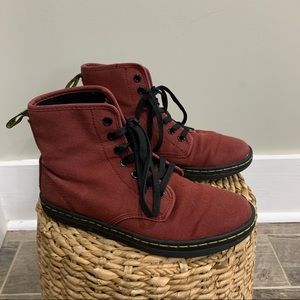 Dr Martens Women’s Lace Up Boots canvas Shoes sneakers